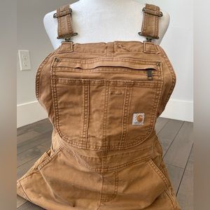 Rugged Flex Loose Fit Canvas Bib Overall - CARHARTT